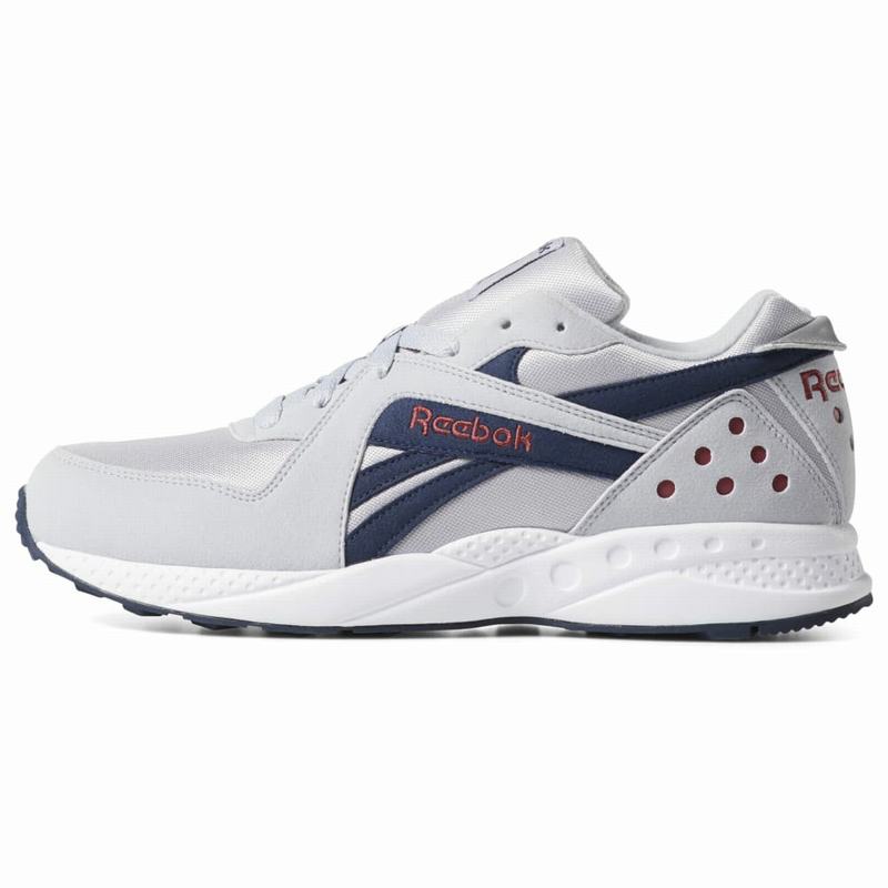 Reebok Pyro Tenisky Damske - Siva/Námornícka Modrá/Červené/Biele WM7537JQ